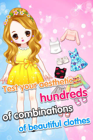 Sweet Little Princess - dress up game for girls screenshot 4