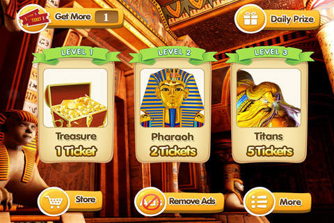 Bingo Game of Pharaoh's & Titan's & Golden Fire Age Blitz Casino Pro screenshot 3