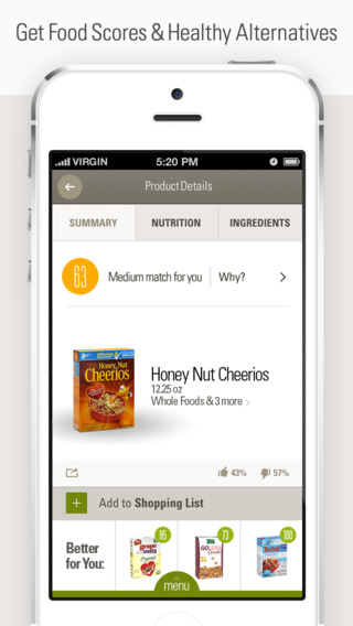 【免費健康App】ShopWell - Healthy Diet & Grocery Food Scanner-APP點子