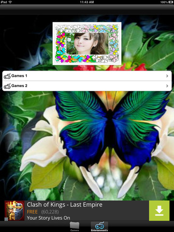 Butterfly Photo Frames Editor screenshot 2