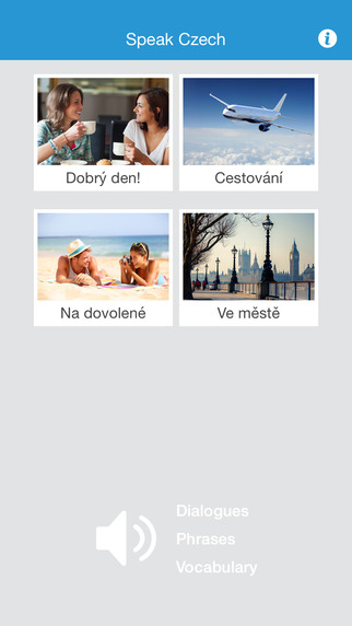 Basic Czech phrases and vocabulary for travel with English translation