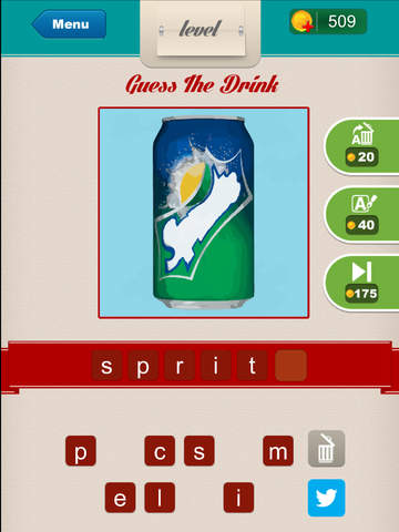 【免費遊戲App】Guess The Drink-APP點子