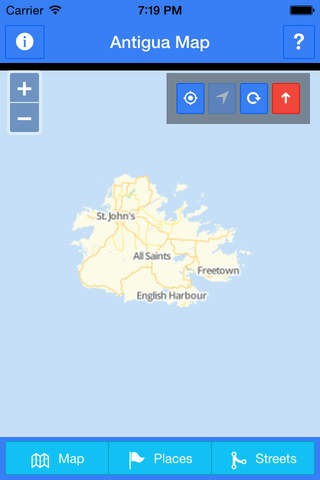 Antigua Map screenshot 2