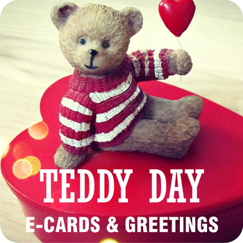 Teddy bear eCards & greetings LOGO-APP點子