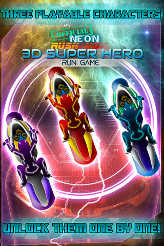 Arcane Dimension Riders - Neon Flash Racer screenshot 4