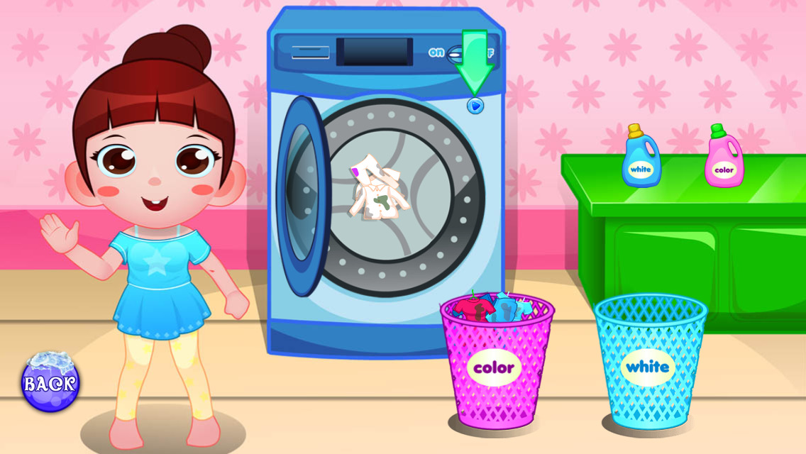 App Shopper New Baby Born Clothes Washing games baby care games (Games)