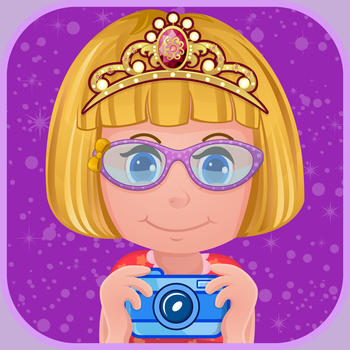 My Little Princess Photo Booth- Fairy tale cool princesses ballet dancers and dress up props and stickers editor for kids and girls 6-12 year old LOGO-APP點子