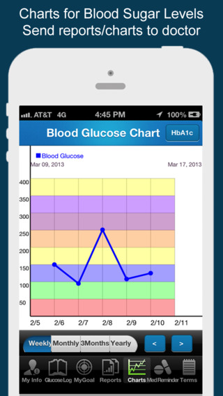 Diabetes Glucose Tracker App - iDiabetes™