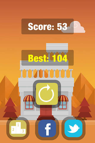 Monument Tower Free - Stack The Small Blocks screenshot 3