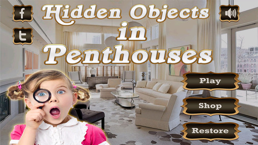 Hidden Objects Game : Hidden Penthouses