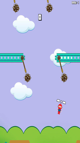 【免費遊戲App】Copter Man - Classic Stick Swing Game-APP點子