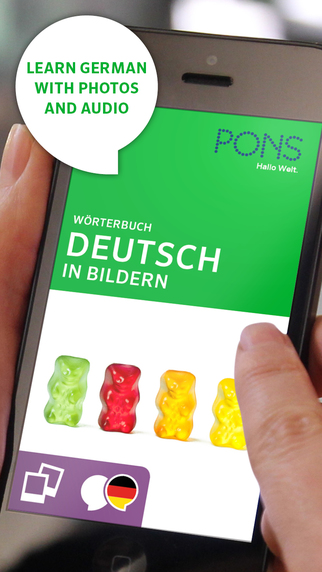 PONS Picture Dictionary German - Learn German with Audio and Images