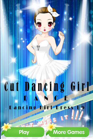 Cute Dancing Girl - dress up games for girls screenshot 3