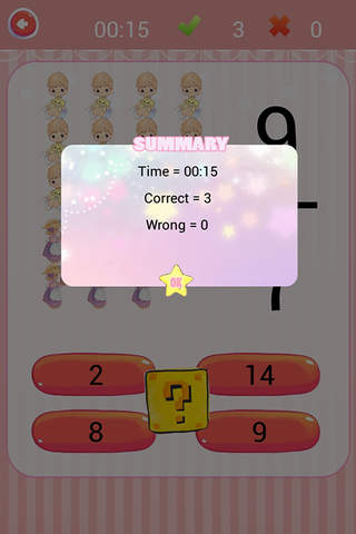 Math Learning For Precious Moments Version screenshot 2