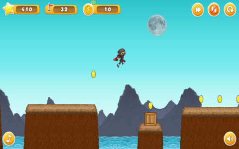 Ninja Hero Run Jump for House - Ninja Jump Heroes online for Kid screenshot 3