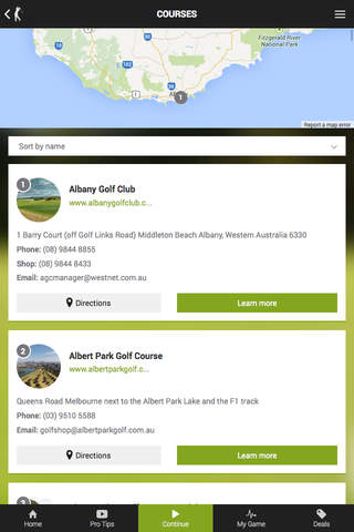 The Bunker Golf Australia screenshot 4