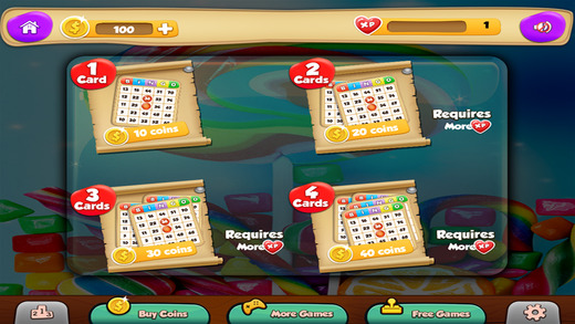 Bingo Candies - FREE Game