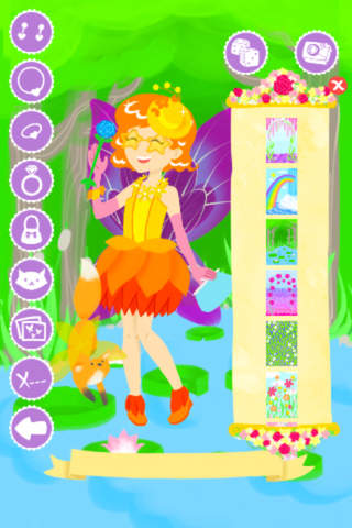 Fairy Fashion Show Dress Up Gold screenshot 3