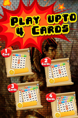 A Way to Pharaoh's Pyramid Bingo Games - Pop the balls and Rush the Casino Pro screenshot 2