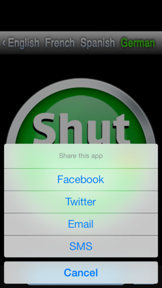 【免費娛樂App】Shut Up!!!-APP點子