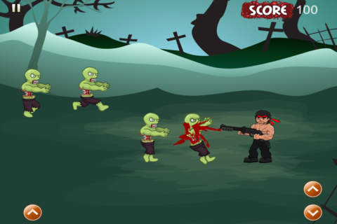 Stupid Zombie Attack - Kill The Undead Defense LX screenshot 4