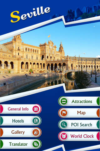 Seville Offline Travel Guide screenshot 2