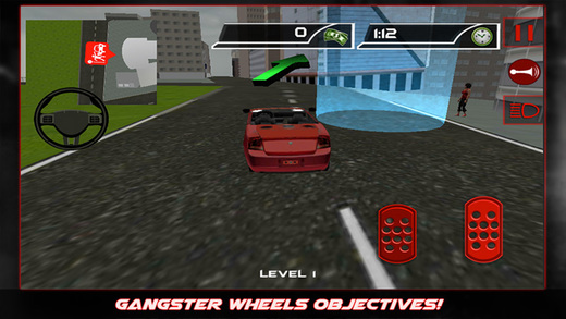 【免費遊戲App】Crazy Gangster Car Driver Simulator 3D-APP點子