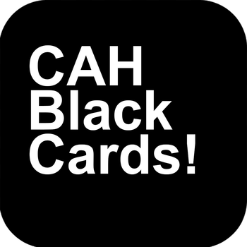 Black Card for Cards Against Humanity Game Expansion Pack 遊戲 App LOGO-APP開箱王