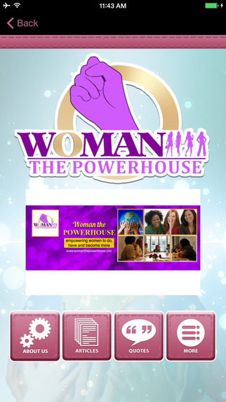 WOMAN THE POWERHOUSE
