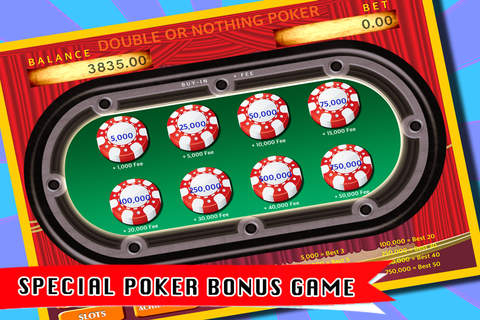 Lucky Wheel Slots - Casino Slots Machine & Bonus Poker Games FREE screenshot 3