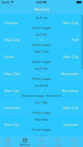 【免費運動App】Team Manchester City — News, results, fixtures and stats about you favorite team!-APP點子