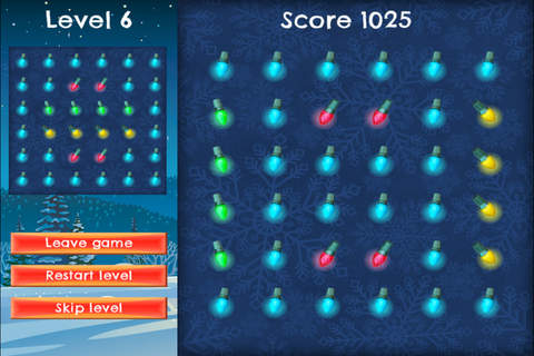 Christmas Lights Liner- PRO - Slide Rows And Match Christmas Lights Super Puzzle Game screenshot 3