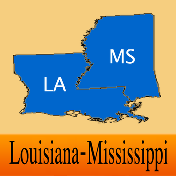 Louisiana-Mississippi: Fishing Lakes LOGO-APP點子