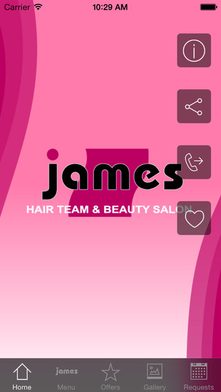 【免費生活App】James Hair Team and Beauty Salon-APP點子