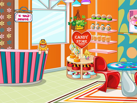 【免費遊戲App】Candy store decoration game - Decor a beautiful candy store with this decoration game.-APP點子