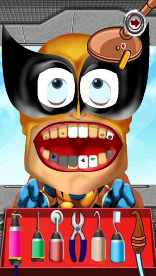 【免費遊戲App】Dentist Heroe - Little Tongue And Throat X-Ray Doctor Game For Kids-APP點子