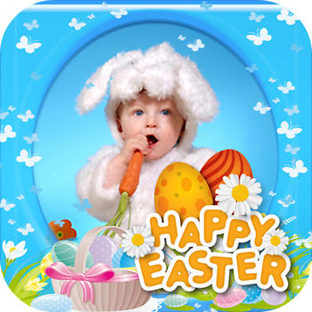 Easter Bunny Pictures Frame LOGO-APP點子