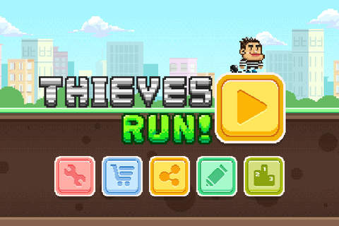 Thieves Run - Twin Running screenshot 2