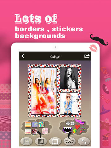【免費商業App】Pic Stitch Maker+ FREE - Yr Photo Collage Editor: create frame, grid & filter effects-APP點子