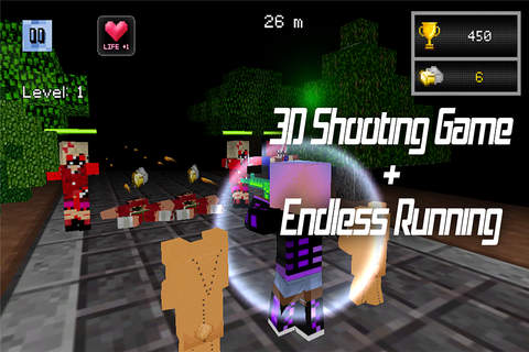 Zombie Marathon 3D - Endless Running Mini Game screenshot 2