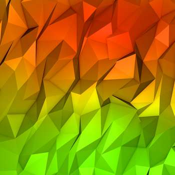 Colorful Triangles - Retina Wallpapers LOGO-APP點子