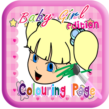 Coloring Book Babie Kids for Girl Edition LOGO-APP點子