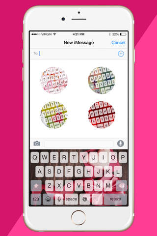 Love Board - Custom Keyboard Featuring Cutes Themes, Designs & Backgrounds For Girls! screenshot 3