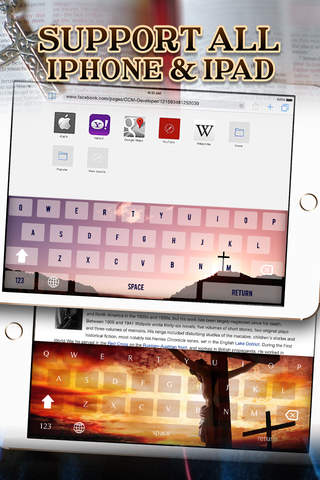 KeyCCM –  Bible : Custom Color & Wallpaper Keyboard Theme For Jesus and Verses Books screenshot 3