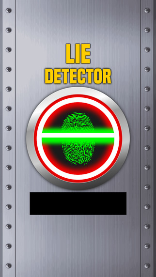 Lie Detector Fingerprint Scanner Truth or Lying Touch Test HD +