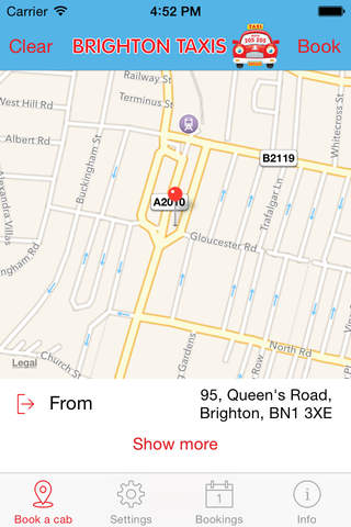 Brighton Taxi screenshot 4