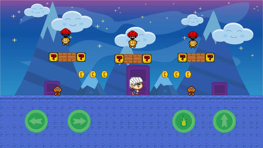 【免費遊戲App】Tony's World - Platformer Mania-APP點子