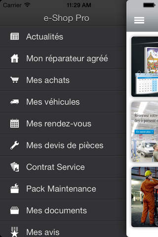 MB e-Shop Pro Mercedes-Benz France screenshot 2