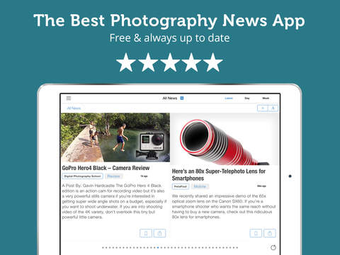 【免費新聞App】Photography News - Tips, Tutorials and Reviews for Cameras, Lenses & Phones - Newsfusion-APP點子