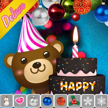 Happy Birthday Cake(Deluxe):Birthday Candles LOGO-APP點子